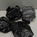 Boat Cover Water Bag with Hook, Marine Mooring Hanging Pouch Kit Boat Accessories, Windproof Winterizing Weight Waterbags, Each 17 lbs Capacity, Black, 8 PCS