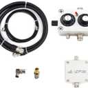 Shortwave Antenna Portable Magnetic QRP Loop Antenna for ICOM-705 FM:76-108MHz SW:5-30MHz VHF:110-150MHz UHF: 400-450MHz