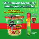Nongshim Shin Ramyun Vegan, 2.64 Ounce, Pack of 6 (EXP 03/08/27)
