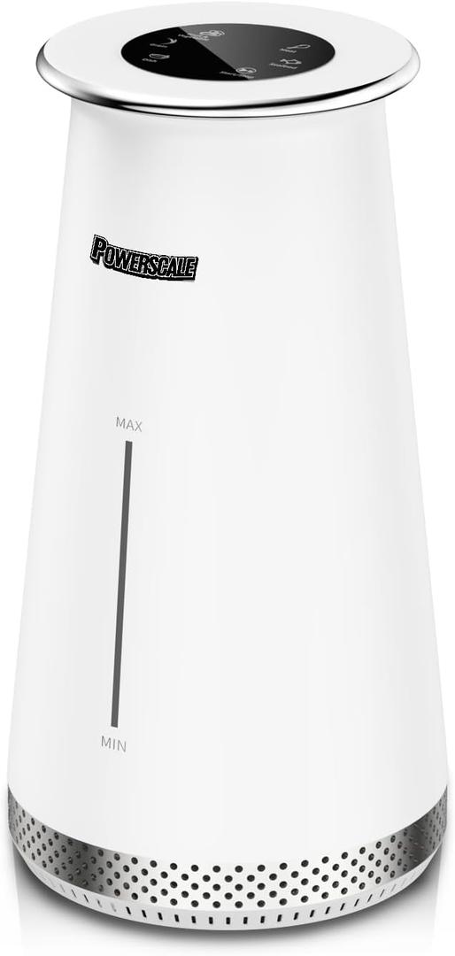 Powerscale Ozone Generator Fruit and Vegetable Washing Machine with Ozone Bubble Removes Pesticides Bacteria Hormone Residues, Fruit Vegetable Cleaner Device with Timer & Smart Touch Control