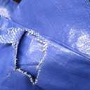 6 Pack Moving Bags Heavy Duty Extra Large Storage Bags with Zippers, Handles, Backpack Straps Packing Bag for Moving College Dorm Room Essentials, Camping, Travel, Clothes 93 L 25 Gallons (Blue)