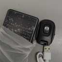 Vlog Selfie Monitor Screen iPhone, 4K 60fps Recording, Wireless Screen Mirroring with Remote Control, Magnetic Fixation, 180 Rotation, 3 Levels of Brightness, Compatible with iPhone & Android (Black)