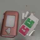 Ailiber for TCL Flip3 Phone Case, TCL T435W Phone Case with Screen Protector, Dual Layer Shockproof Protective, Silicone Bumper Non Slip Back, Heavy Duty Rugged Cell Phone Cover-Rose Gold