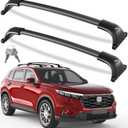KINGGERI 300lbs Lockable Roof Rack Cross Bars Fit for 2023-2026 Honda CRV CR-V & CRV Sport Hybrid, Heavy Duty All Aluminum Crossbars Rooftop Cargo Basket Luggage Kayak Canoe Snowboard Bike