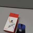 RAPIQUE Bluetooth Wireless Mouse - Dual Bluetooth & 2.4 GHz USB Receiver, Comfortable Grip, Quiet Clicks, Low Power - Multi-Device Compatibility for Laptop, MacBook, Computer, ipad(Gradient Blue)