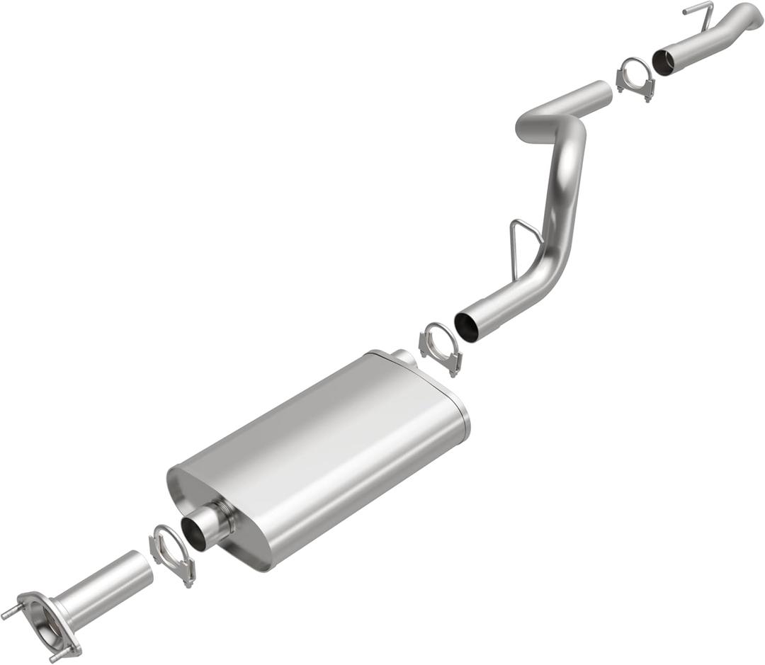 Replacement Exhaust System Kit 106-0003: Compatible with 1996-2001 Jeep Cherokee 2.5L/4.0L