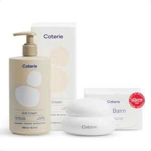 Coterie Baby Dry Skin Skincare Essentials Set | Lotion + Dry Skin Balm