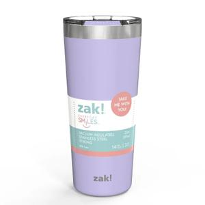 Zak Designs Latah 20 ounce Insulated Tumbler, Lavender