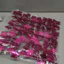 Hot Pink Shimmer Wall Panels Sequin Wall 6FTx4FT Glitter Background for Disco Party Wedding Anniversary Girls Birthday Bridal Shower Decorations