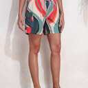 unitop Womens Bathing Boardshorts Swim Shorts Quick Dry with Lining (S)