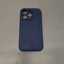 Silicone Case Full Camera No Logo for iPhone 13 Pro Max, Cobalt Blue