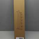 Coat Rack Wall Mount with Shelf, 17IN Wooden Coat Hanger Hooks Wall Mount with 5 Metal Hooks, Hanging Shelf with Hooks, Retro Walnut