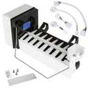 Upgraded 4317943 Refrigerator Ice Maker Assembly for Whirlpool Kenmore Maytag KitchenAid Ice Maker Replacement 626636 4210317 4211173 4317943R