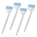 Men's Sensitive Skin Shaving Stick (4-Pack): Travel Size Solid Lubrication Bar with Aloe Vera, Bladeless Razor Applicator Prevents Razor Burn & Cuts, TSA-Friendly Reusable