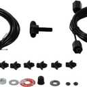 ACDelco Gold PK392 (88960982) Rear Suspension Air Line Kit with Valve, Cap, and Attaching Hardware