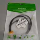 Tisino 1/4" to XLR Cable, 6.35mm TRS to XLR Male Nylon Braid Quarter inch TRS to XLR Male Balanced Interconnect Microphone Cord Patch Cable - 3.3ft