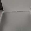 LOAAO 30X30 Inch Brushed Nickel Bathroom Mirror, Rounded Rectangle Silver Metal Frame Mirror, Brushed Nickel, Anti-Rust, Shatter Proof, Hangs Horizontally or Vertically