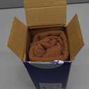 MIULEE Pack of 2 Thick Textured Couch Throw Pillow Covers, Rust Terracotta Decorative Pillow Covers 22x22, Neutral Linen Cushion Cases for Sofa Bed Living Room Modern Farmhouse Home Decor, No Filling