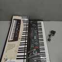 61 key keyboard Piano, Portable Electronic Digital Piano, Built-In Dual Speakers, External Microphone, Power Plug,Rich Teaching Content, Multi-Functional Electronic Piano Suitable For Beginners iiw88