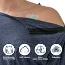 MAI Shoulder Surgery Shirts for Women - Soft Fabric Tear Away Shirt with Premium Snap, Chemo Shirts for Port Access
