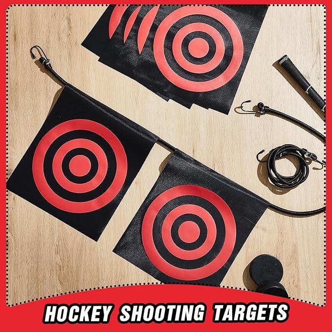 Jumpfly Trampoline Kids Dart Board Game Set, Recreational Trampolines Circular Target Board Games Accessory with 7 Stick Balls - Indoor Outdoor Backyard Trampoline Toys Games for Kids Ages ( 9,8 x 13)