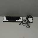 RedThunder 60% Gaming Keyboard and Mouse Combo, Ultra-Compact 61-Key RGB Backlit Mini Keyboard, Lightweight 7200 DPI Honeycomb Optical Mouse, RGB Wired Gaming Set for PC PS5 Xbox Gamer(White-Black)