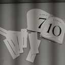 JOYIT Arch Wedding Table Numbers 1-10 with Stands Double-Sided Printed 5" X 7" Acrylic Signs with White Background and Black Text, Perfect for Wedding Receptions, Parties, Anniversaries, and Events