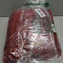 Burgundy Red Throw Blanket for Couch & Bed, 50 x 60 Inch | 300GSM Ribbed Fleece Blanket, Soft, Cozy & Lightweight, OEKO-TEX Certified, All-Season Use for Travel, Dorm & Home Decor