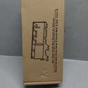 YSD Hair Dryer Holder Wall Mounted, Metal Hair Tools Organizer, Hair Dryer Holder for Blow Dryer, Curling Iron, Straightener, 3 in 1 Bathroom Hair Tool Organizer, Black