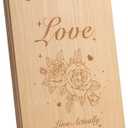 THETCHRY Mothers Day Gifts for Mom, Decorative Cutting Board, Engraved Bamboo Board, Mother Cutting Board Gift, Birthday Gifts for Mom from Daughter Son,11.8''L×7.8''W
