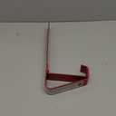 Guardian 2502 Fixed Heavy Duty Roofing Bracket for 18 to 27 Degree Roof Pitch 6 Inch by 90-Degree Fixed Angle Platform Powder Coated Red OSHA Compliant