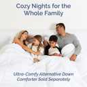 Striped Sheets - Blue & White Striped Sheets - 1 Flat & 1 Fitted & 2 Pillowcases w/ Deep Pockets Comfy, Wrinkle & Fade Free - Soft, Breathable & Cooling - Luxury Pinstripe Bedding - King Size Set