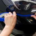 6 Rolls Fine Line Tape, Multi-Size Vinyl Fineline Pinstripe Tapes, 1/12, 1/8, 1/4 in x 36 yd Fineline Masking Tapes, Flexible Pinstripe Tape for DIY Car Auto Paint Art, Blue