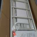 Metal Platform Twin Bed Frame with Headboard Sturdy Steel Slats Support No Box Spring Needed Easy Assembly White