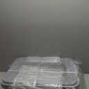 Stainless Steel Litter Box Extra Large Enclosed Cat Metal Litter Box with Lid for Big Cats High Sided Anti-Urine Leakage Non-Stick Bottom & Includes Pedal & Metal Scoop with Liner Gray