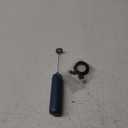 CIRCLE JOY Rechargeable Milk Frother Hanheld, Dual Ring Electric Coffee Frother, Portable Hand Frother Wand Drink Mixer for Matcha Lattes Cappuccino, Kitchen Gifts, Blue