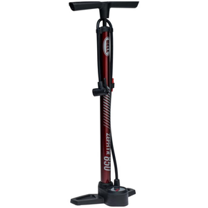 Bell Sports Zephyr 850 Steel Bicycle Floor Pump Maroon