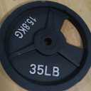 Olympic Cast Iron Weight Plate for Strength Training & Weightlifting