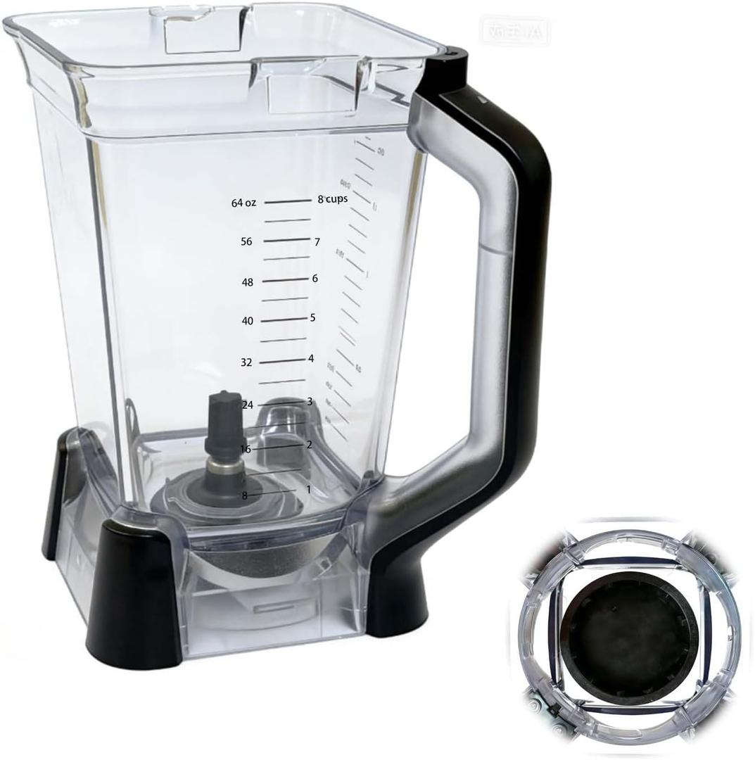 Replacement Pitcher for Ninja Blender 72OZ XL Cups Replacement, Replacement Parts Accessories Ninja for Blender BN750 BN750C BN751 BN751C BN753TGT BN800 BN800C BN801 BN801C BN801BBYC BN801NP ect