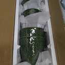 BUYMAX Plant Pots Indoor 5 inch Ceramic Flower Pot with Drainage Hole and Ceramic Tray - Gardening Home Desktop Office Windowsill Decoration Gift, Set of 4-Plants NOT Included (Patina)