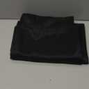 Romanstile Rectangle Tablecloth - Waterproof and Wrinkle Resistant Washable Polyester Table Cloth for Kitchen Dining/Party/Wedding Indoor and Outdoor Use (60 x 84 inch,Black)