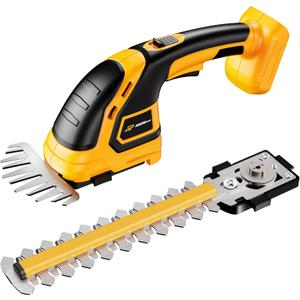 Cordless Hedge Trimmer Compatible with DEWALT 20V MAX Battery(No Battery), Electric Hedge Trimmer Cordless Grass Trimmers, Bush Trimmers Grass Shears Handheld for Yard, Garden, Lawn Care