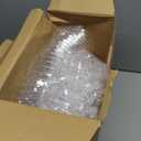 Boao 100 Pcs Plastic Martini Glasses 2 oz Disposable Martini Glasses Bulk Unbreakable Mini Margarita Cups Cocktail Dessert Parfait Cups for Wedding Events Party Bowl Wine Ice Cream (Clear,Classic)