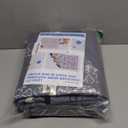 Washable Pee Pads for Dogs, 2 Pack Reusable Puppy Pads, Waterproof Pet Pee Pads for Dog Potty Training, Extra Large Dog Pee Pads for Crate, Playpen, and Whelping, Durable and Absorbent, Gray 48"x48"