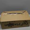 42x42 Inches Puppy Playpen with Gate, Dog Playpen for Puppies or Small Dogs, DogFence Pet Playpen for Indoor & Outdoor, Sturdy Safety DogPen with Thickened Fabric, High-Strength Nylon Wire Mesh (Blue)