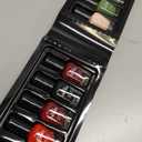 Non Toxic Nail Polish Set, Easy Peel Off and Fast Dry Nail Polish Set for Pack, Eco Friendly and Organic Water Based Nail Polish for Women, Girls,Teens(10 Bottles) (Passionate night)