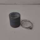 4 Inch 8FT Dryer Vent Hose,Flexible Insulated Air Ducting,Vent Hose PVC Aluminum Foil with 2 Clamps for HVAC Ventilation, (Grey)