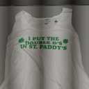 I Put The Double D's In St Paddy's Day Funny St Patricks Day Tank Top, Medium