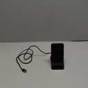 Wireless Charger with Alarm Clock for Samsung,Foldable 4 in 1 Charging Station for Galaxy Watch 8/7/Ultra/Classic/FE/6,Galaxy S25/Edge/Ultra/S24/Z Flip 7/FE/6/5/Z Fold 7/6/5,Galaxy Buds Charger Stand (Black)