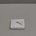 1 Pack Nickel Door Latch Replacement, 8mm Big Spindle Hole, 45Turning Angle, 2-3/8'' or 2-3/4'' Backset Door Deadlatch, Stainless Steel Round Corner Door Lock Replacement Parts